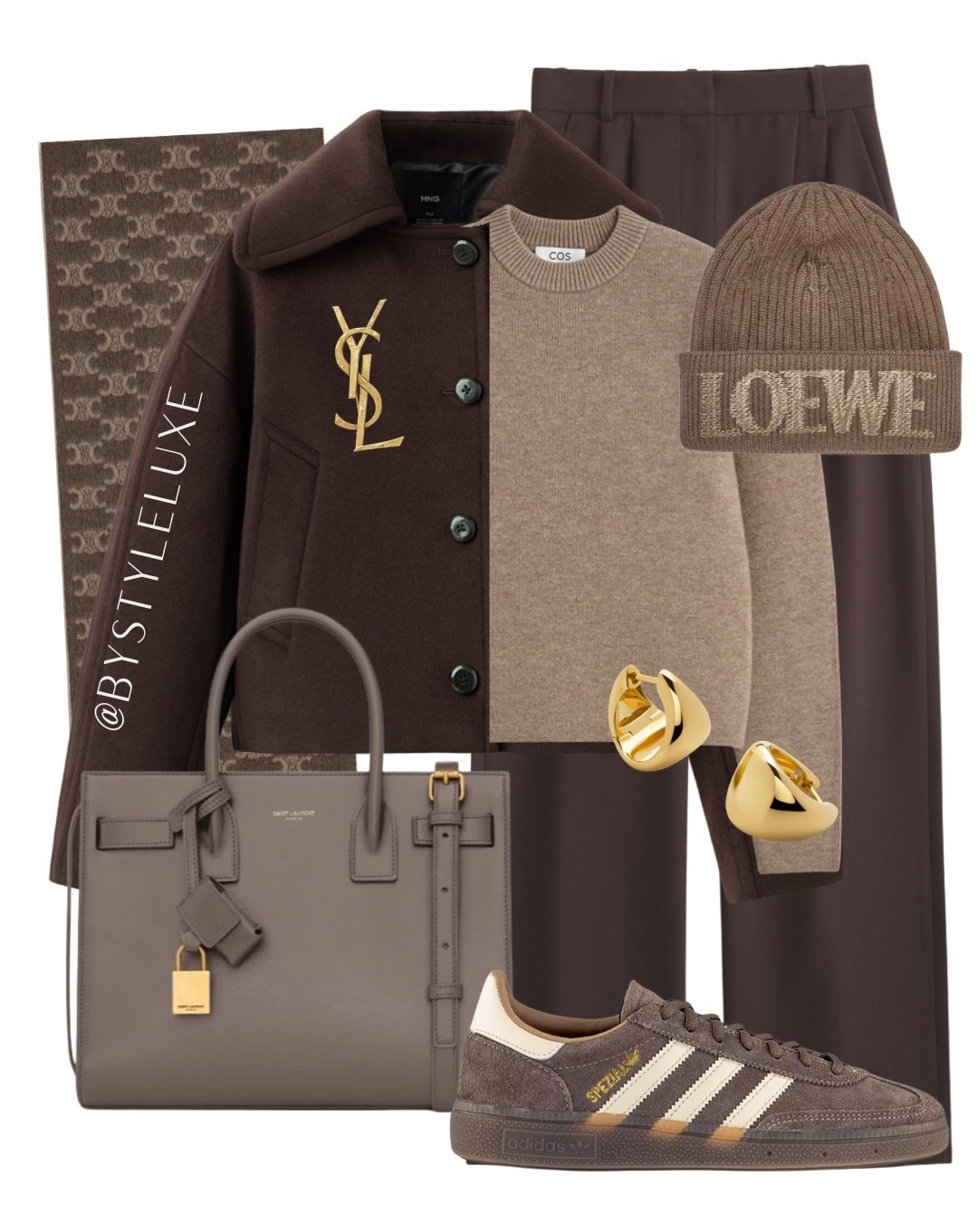 BROWN TONES - Styling my fave tailored trousers with my new jumper from COS for an everyday winter outfit 

#trainers #winteroutfit #coat 

#LTKwinter #LTKshoes #LTKeurope