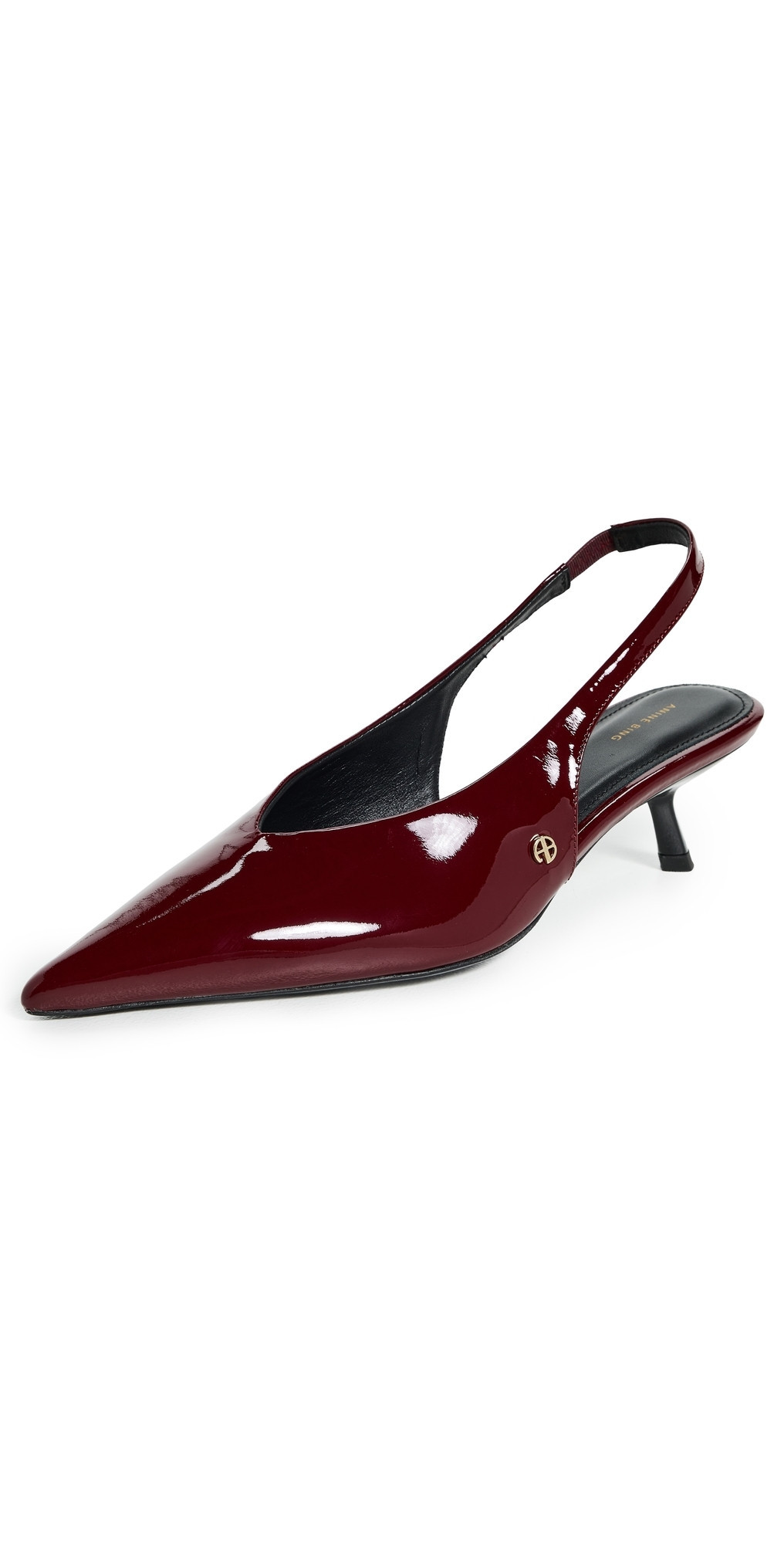 ANINE BING Hilda Slingback Pumps Burgundy 37 | Shopbop