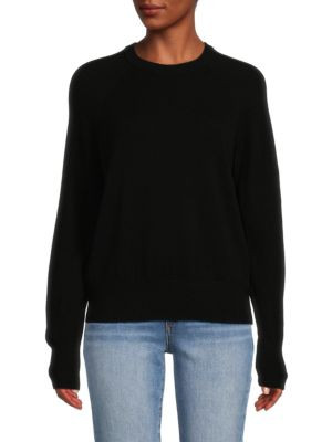Vince Crewneck Wool &amp; Cashmere Sweater on SALE | Saks OFF 5TH | Saks Fifth Avenue OFF 5TH
