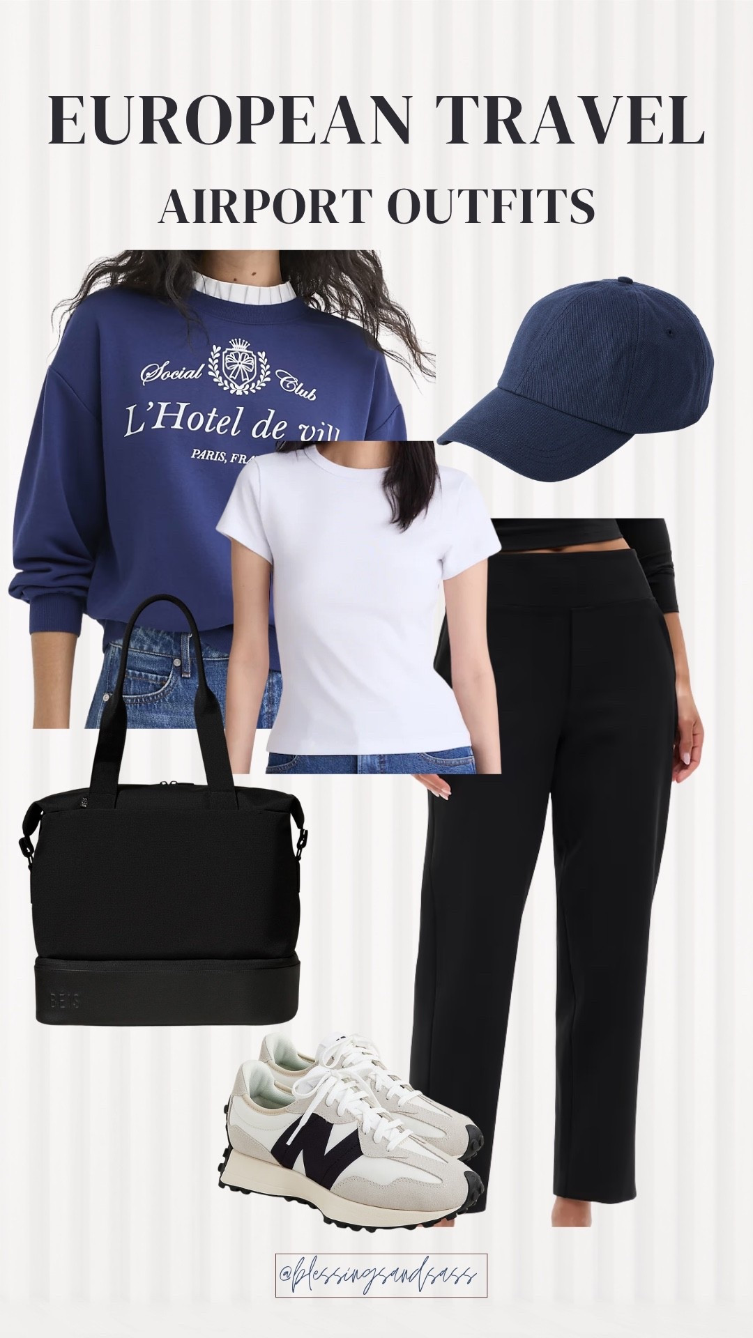 My European airport outfit! Comfortable layers, my favorite travel pants, supportive sneakers and a roomy bag for everything I need during the flight.🩵

airport outfit, travel day outfit, European vacation, comfortable travel clothes, Athleta pants, women’s sneakers

#LTKootd #LTKTravel