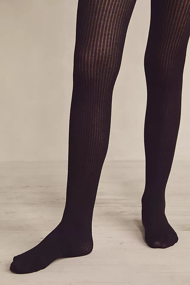 Amelia Ribbed Cashmere Tights | Free People (Global - UK&FR Excluded)