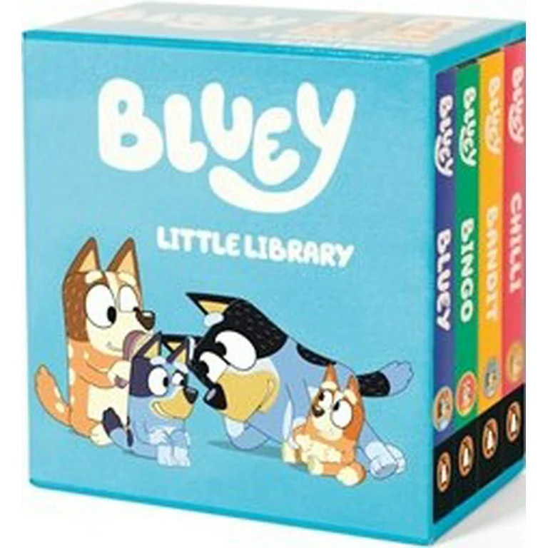 Bluey: Little Library 4-Book Box Set (Hardcover) - Walmart.com | Walmart (US)