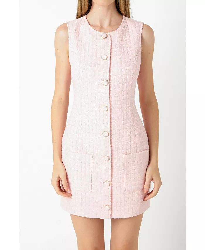 endless rose Women's Sequin Novelty Sleeveless Mini Dress - Macy's | Macy's