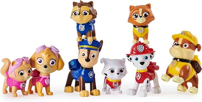 Paw Patrol, Kitty Catastrophe Gift Set with 8 Collectible Toy Figures, for Kids Aged 3 and up | Amazon (US)