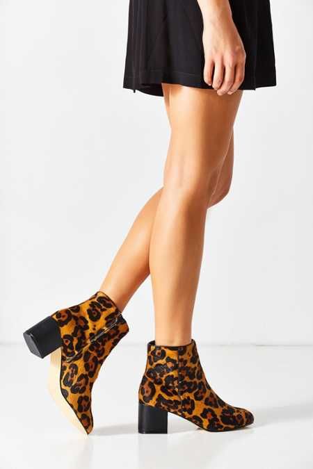 Thelma Leopard Print Ankle Boot | Urban Outfitters US