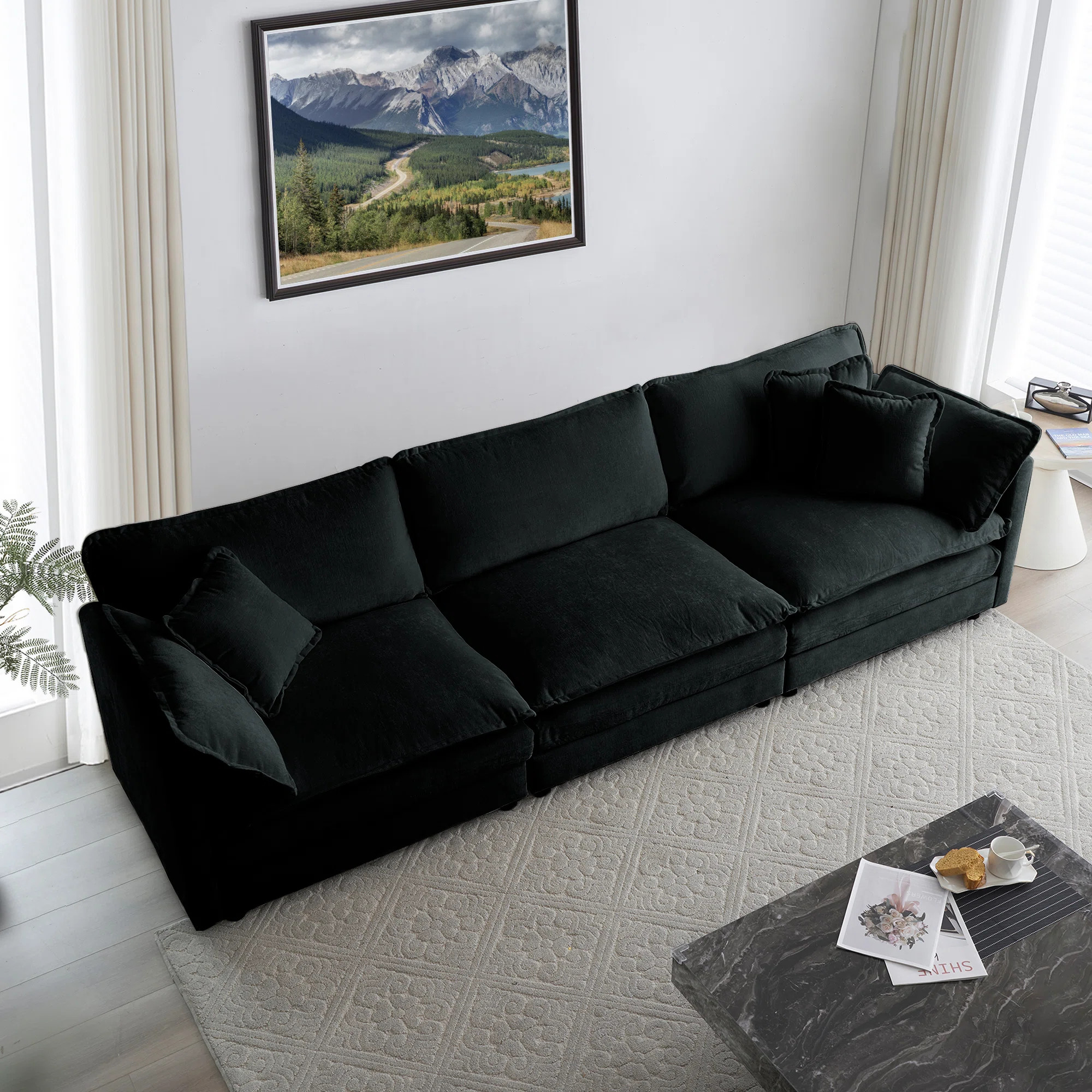 Namitha 112'' Upholstered Sofa | Wayfair North America