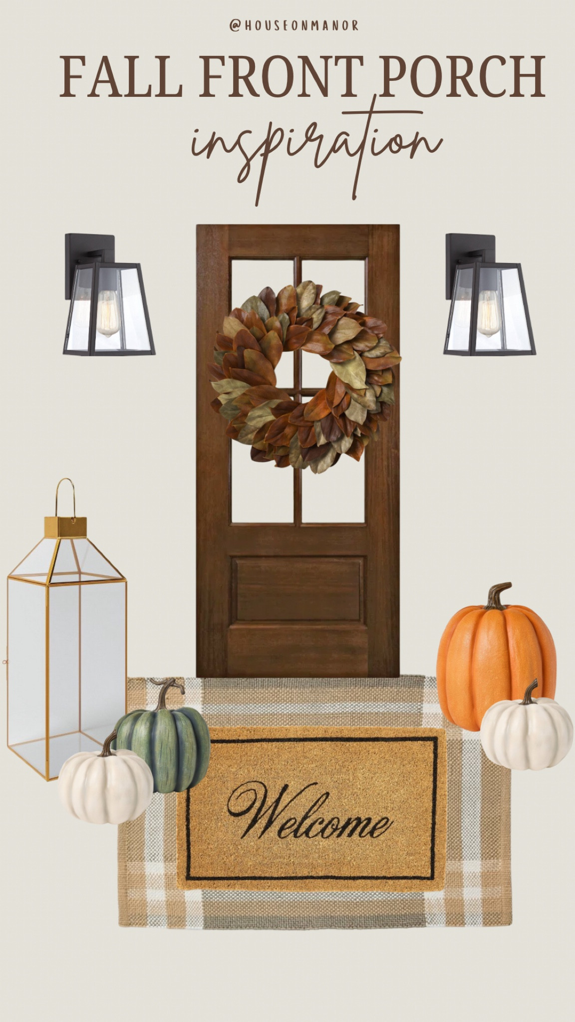 Simple Fall front door/front porch inspiration🤎🍂

#LTKHome #LTKStyleTip #LTKSeasonal