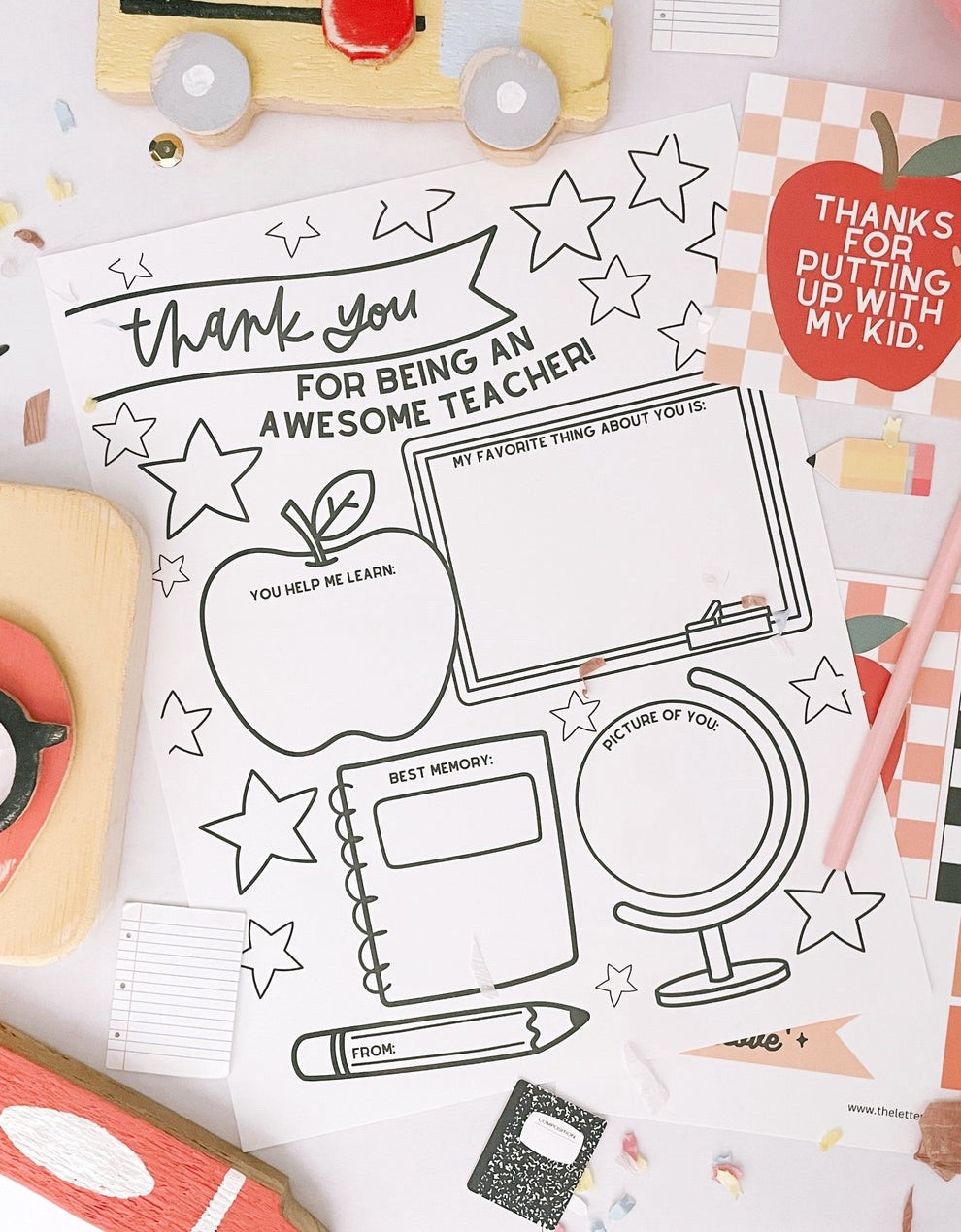 Student Gift for Teacher Printable

Teacher appreciation / end of school year / the letter Vee 

#LTKKids #LTKGiftGuide #LTKSeasonal