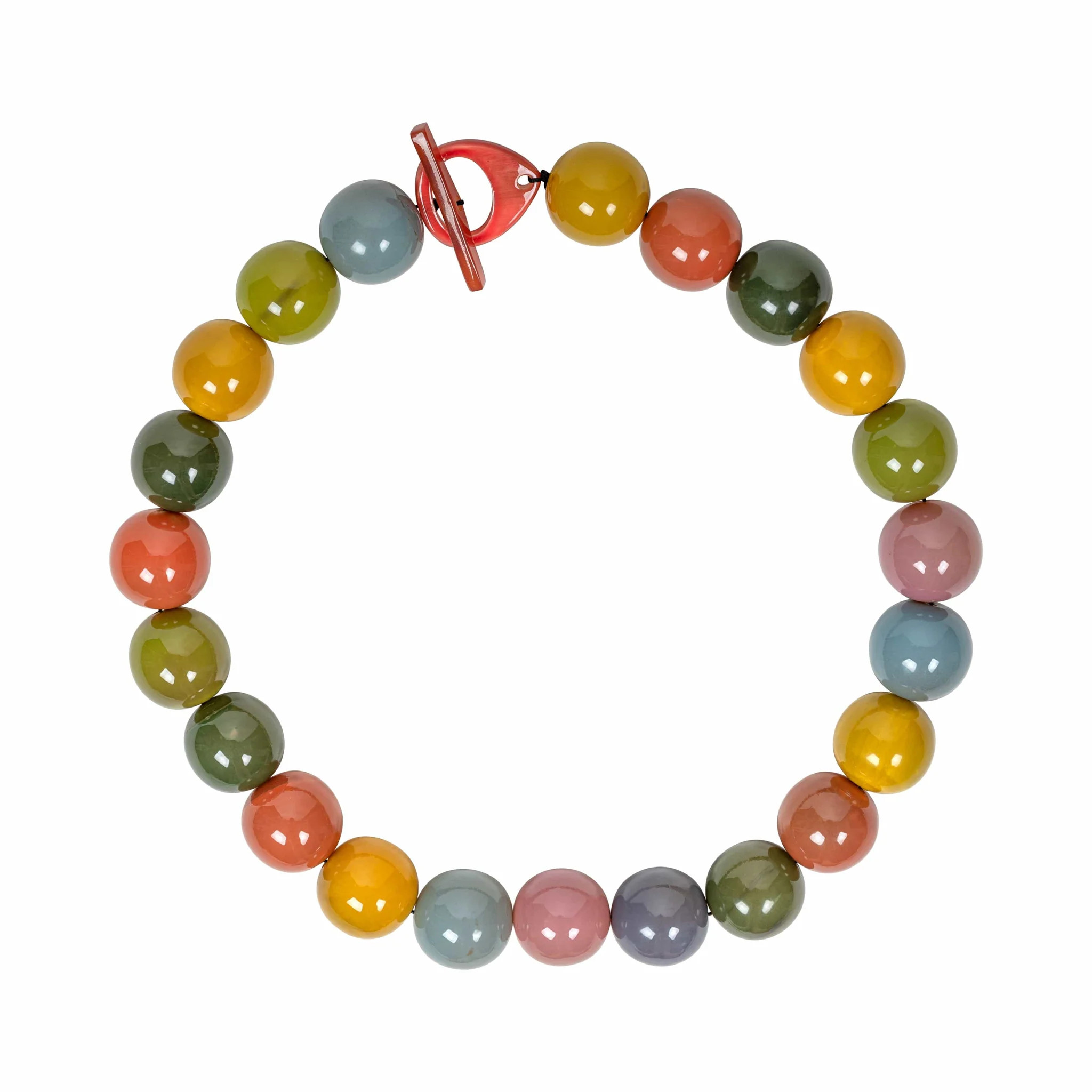 Smoky Rainbow Gumball Necklace | Sunshine Tienda
