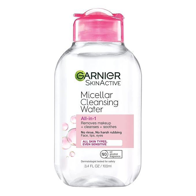 Garnier Micellar Cleansing Water, All-in-1 Makeup Remover and Facial Cleanser, For All Skin Types... | Amazon (US)