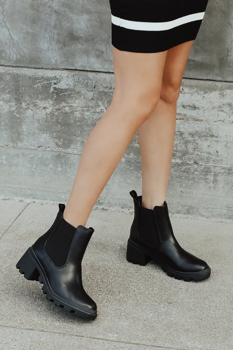 Waylen Black Ankle Boots | Lulus