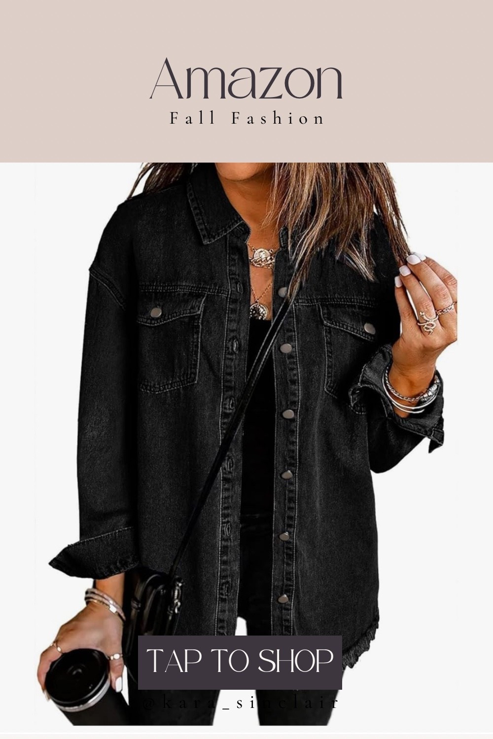 This black denim jacket is a perfect closet staple piece from Amazon!

#LTKFindsUnder50 #LTKFindsUnder100 #LTKStyleTip
