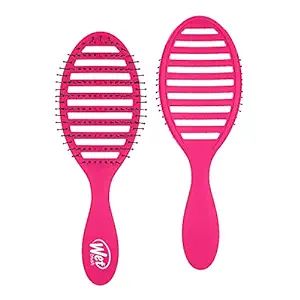Wet Brush Speed Dry Detangler (Pink)- Ergonomic, Heat Flex Bristles, Blow Dry, Detangling Knots, ... | Amazon (US)