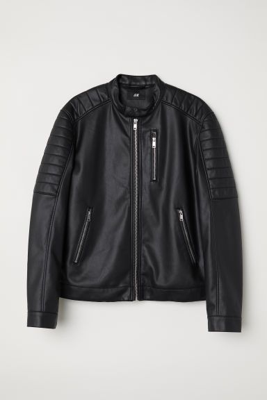 H & M - Biker Jacket - Black | H&M (US + CA)