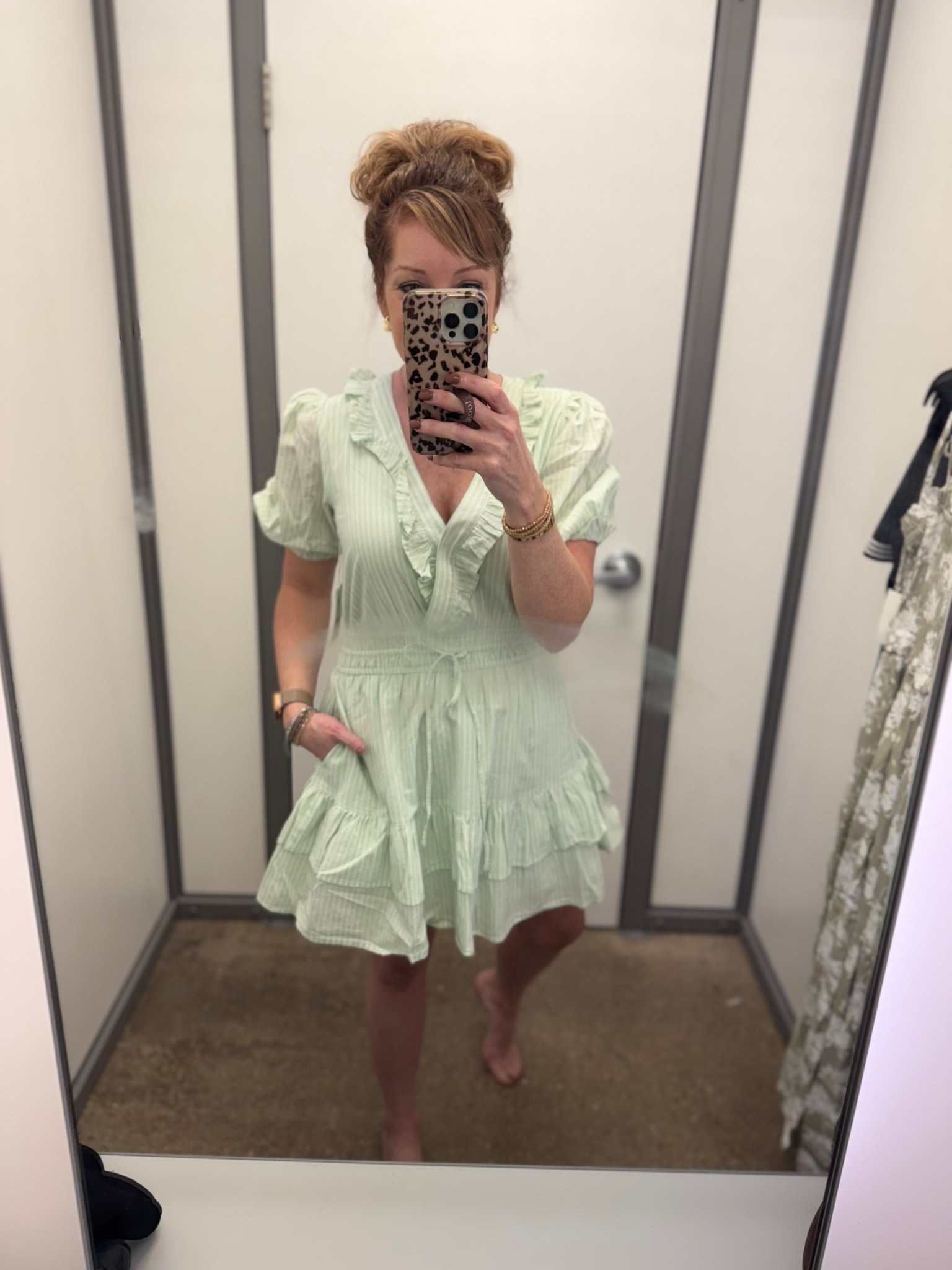 $32 Walmart dress! 💚 Wearing size small

#walmartstyle #walmartpartner

#LTKspringtrends #LTKspring #LTKOver40