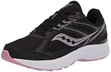 Saucony Women's Cohesion 14 Road Running Shoe, Black/Pink, 7.5 | Amazon (US)