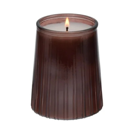 Better Homes & Gardens Firewood and Spice 1-Wick 16.1oz Ribbed Jar Candle | Walmart (US)