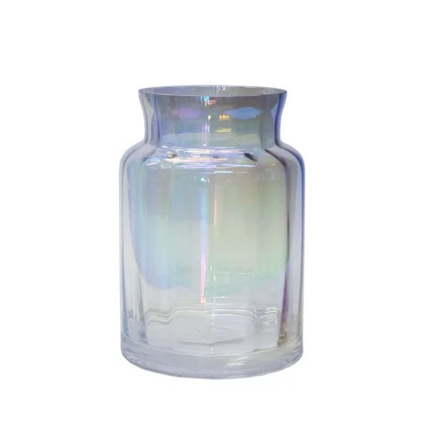 Mainstays 7.87 Glass Vase Iridescent - Walmart.com | Walmart (US)