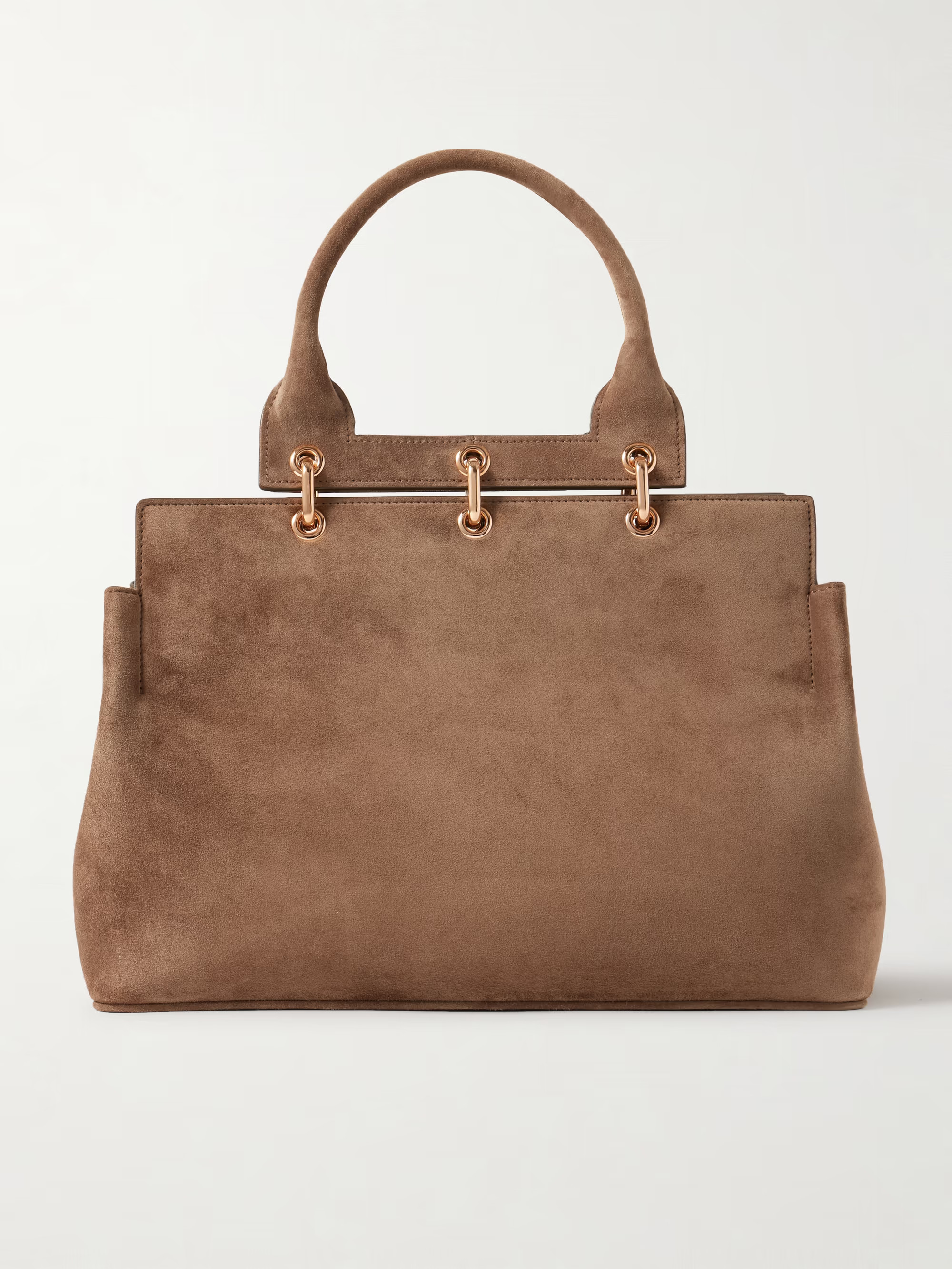 Amethyst small embellished suede tote | NET-A-PORTER (US)