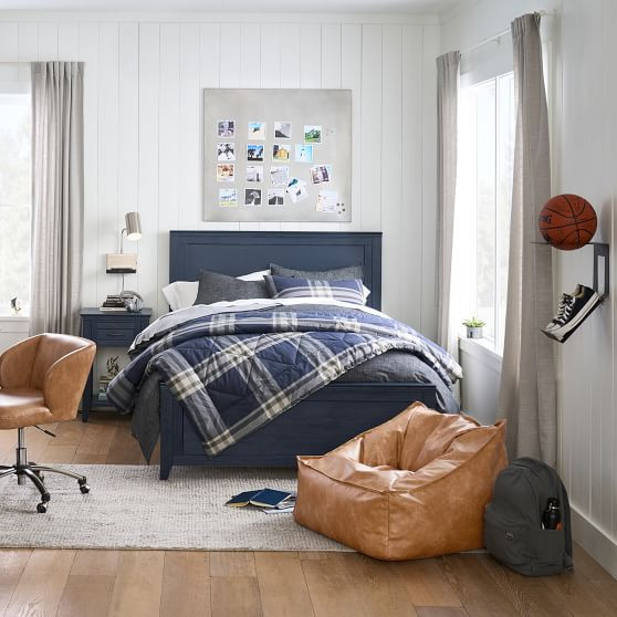 Xander Plaid Comforter | Pottery Barn Teen