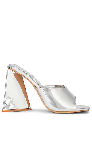 Indigo Heel in Silver | Revolve Clothing (Global)