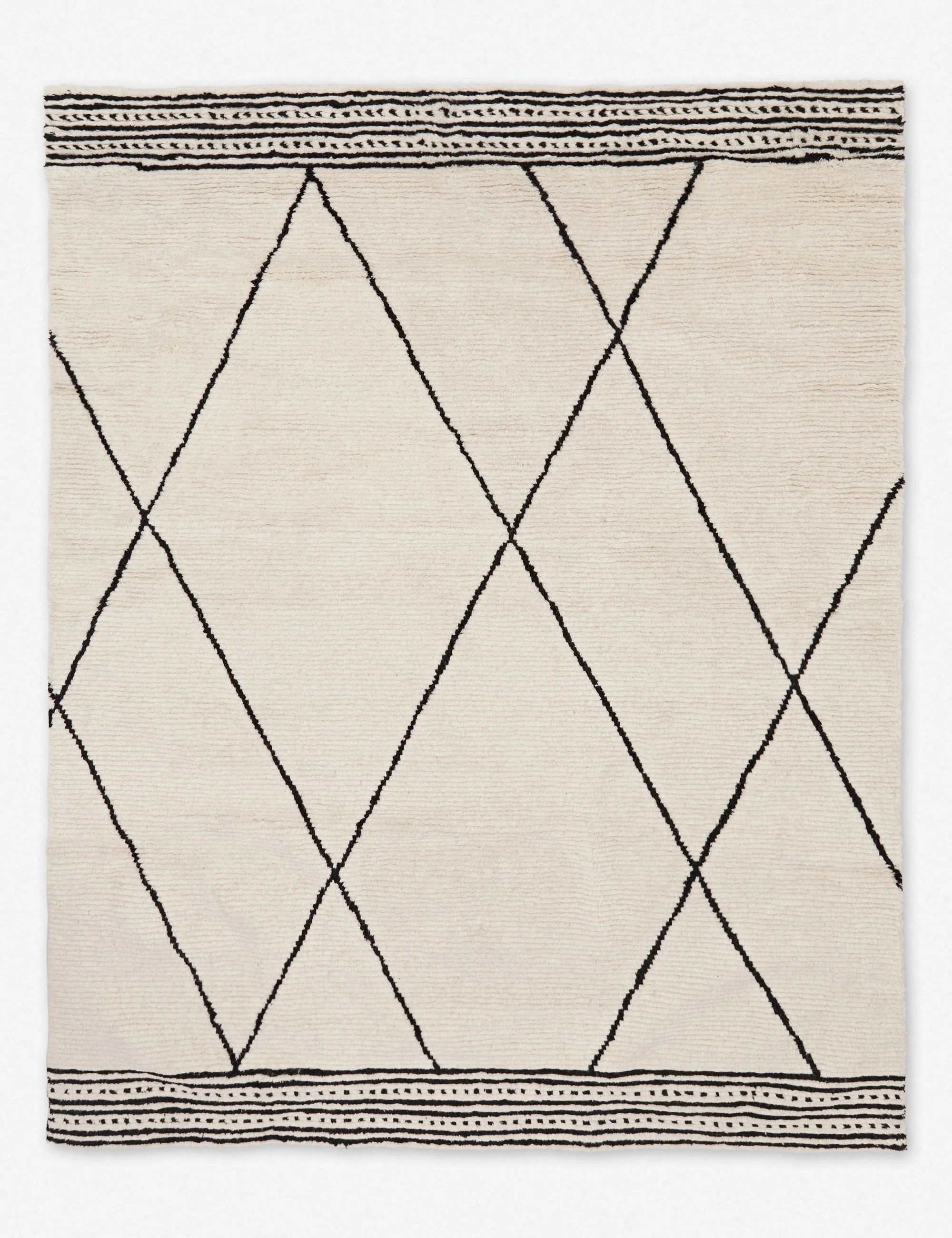 Danica Hand-Tufted Wool Moroccan Style Rug | Lulu and Georgia 