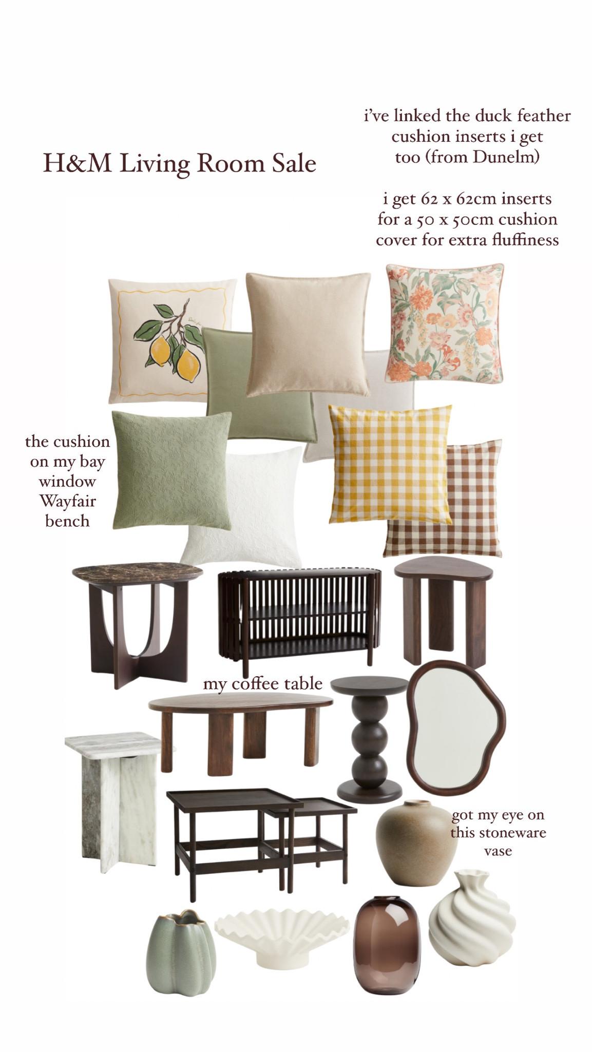 H&M Home, Sale, cushion covers, spring cushions, pastel yellow green cushion covers, living room decor, sofa cushions, duck feather cushion inserts, mango wood, coffee table, mirror, home decor, vase, centrepiece vase

#LTKeurope #LTKhome #LTKfindsunder50