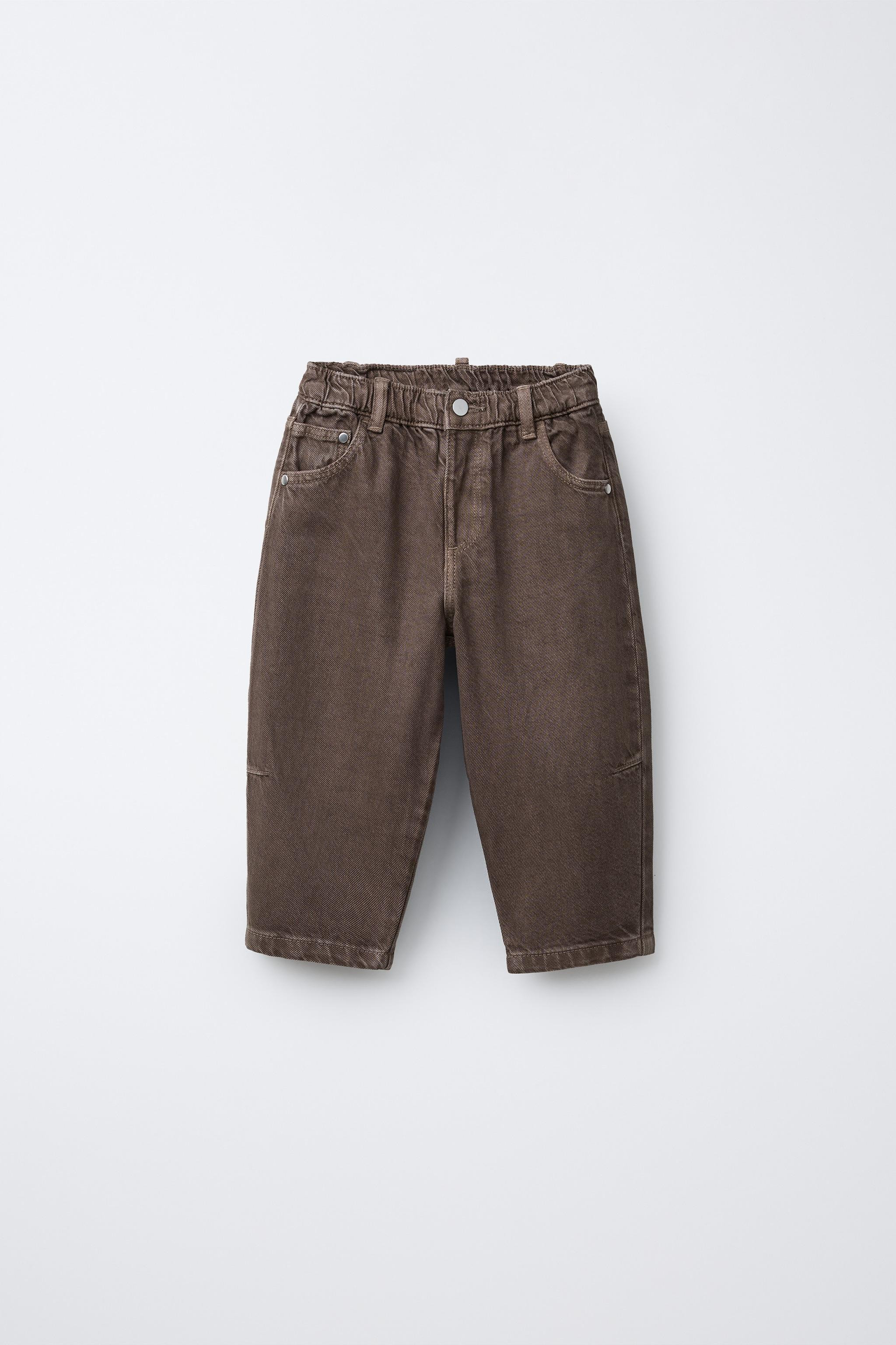 TWILL BAGGY PANTS | Zara US