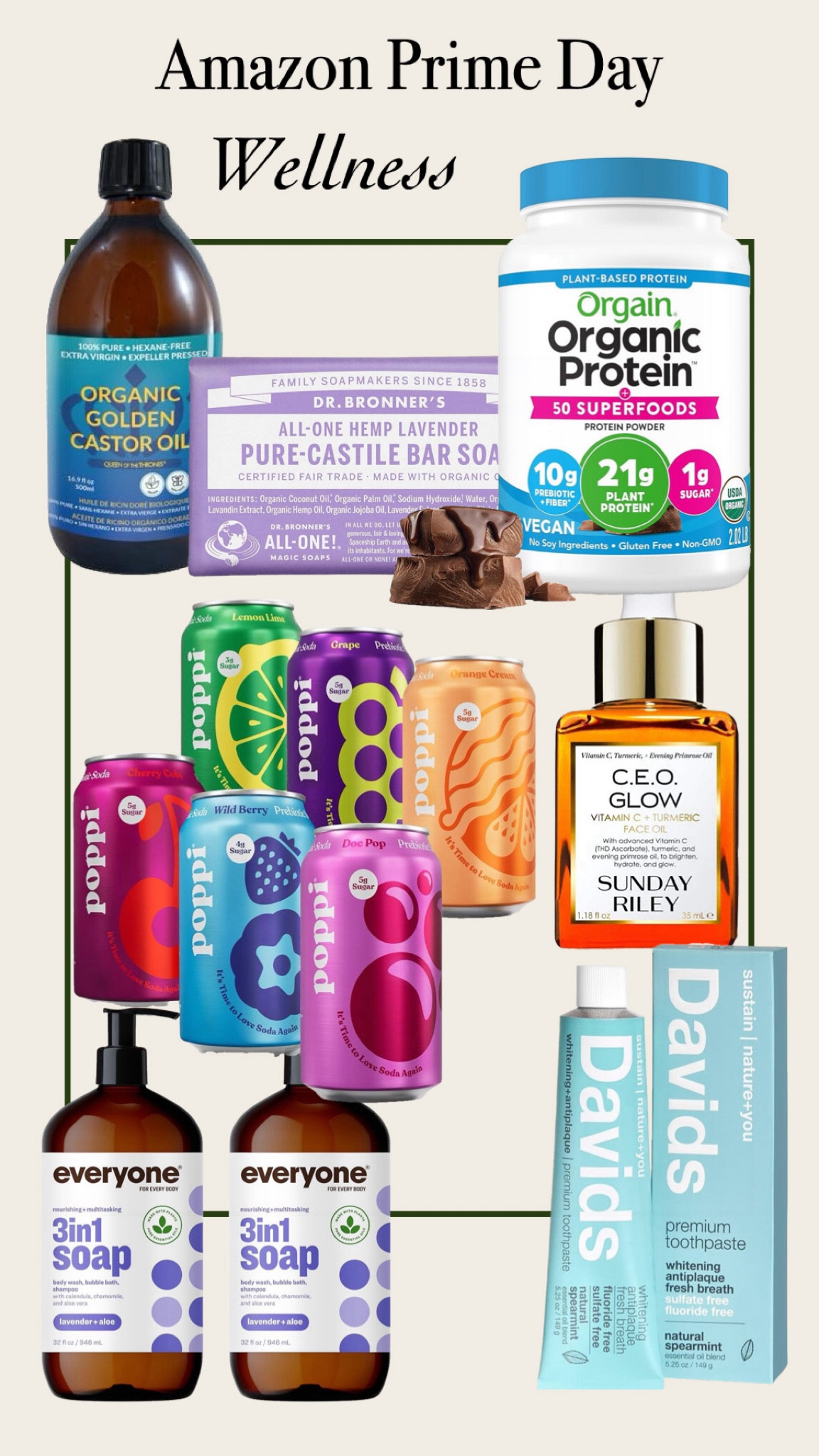 ✨Prime Day Deals: Best of Health/Beauty/Wellness ✨ Joe loves Poppi drinks so definitely getting these, we use this protein & hand soap all the time, & this toothpaste is EWG verified! 

#LTKFamily #LTKSaleAlert #LTKBeauty