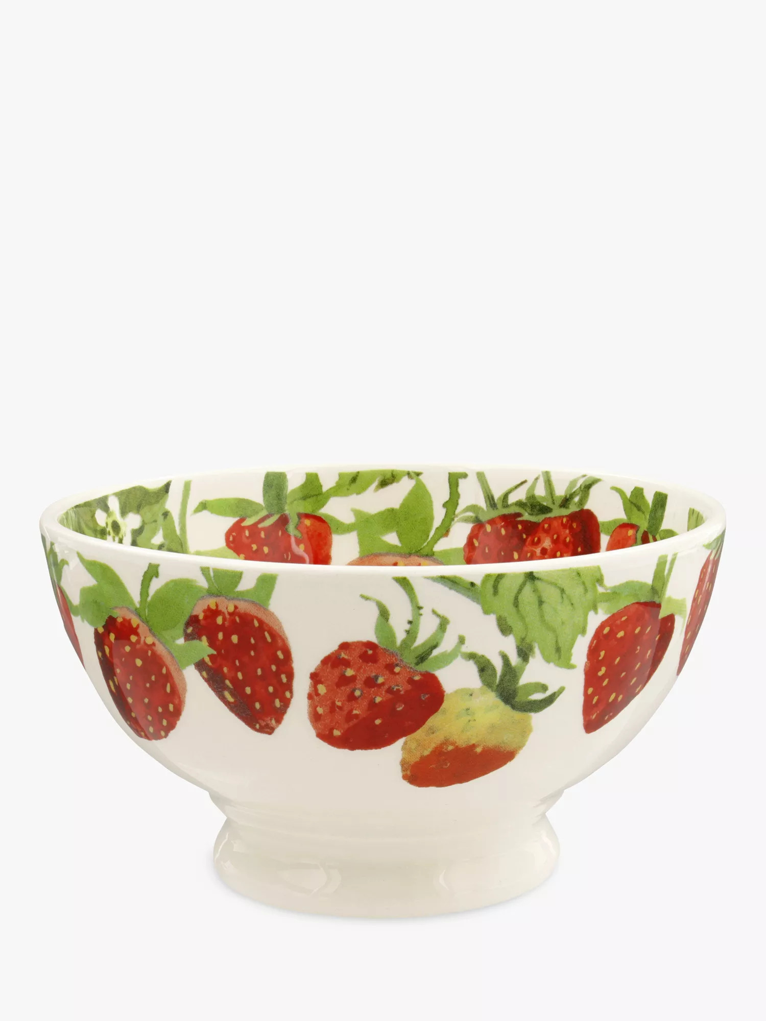 Emma Bridgewater Fruits Strawberries Earthenware French Bowl, 14.5cm | John Lewis (UK)