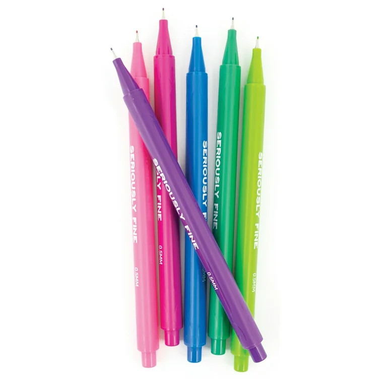 Seriously Fine Felt Tip Markers | Walmart (US)
