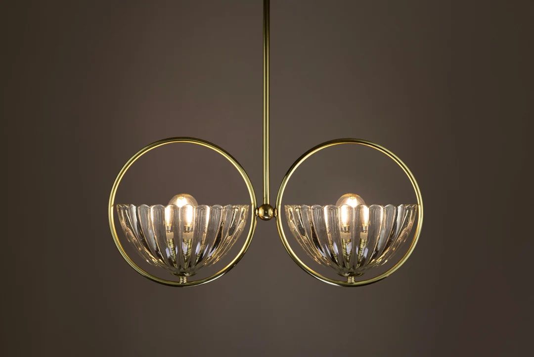 Art Deco Ercole Barovier & Toso Murano Glass Chandelier 1930s / Vintage Italian Pendant Light / A... | Etsy (US)