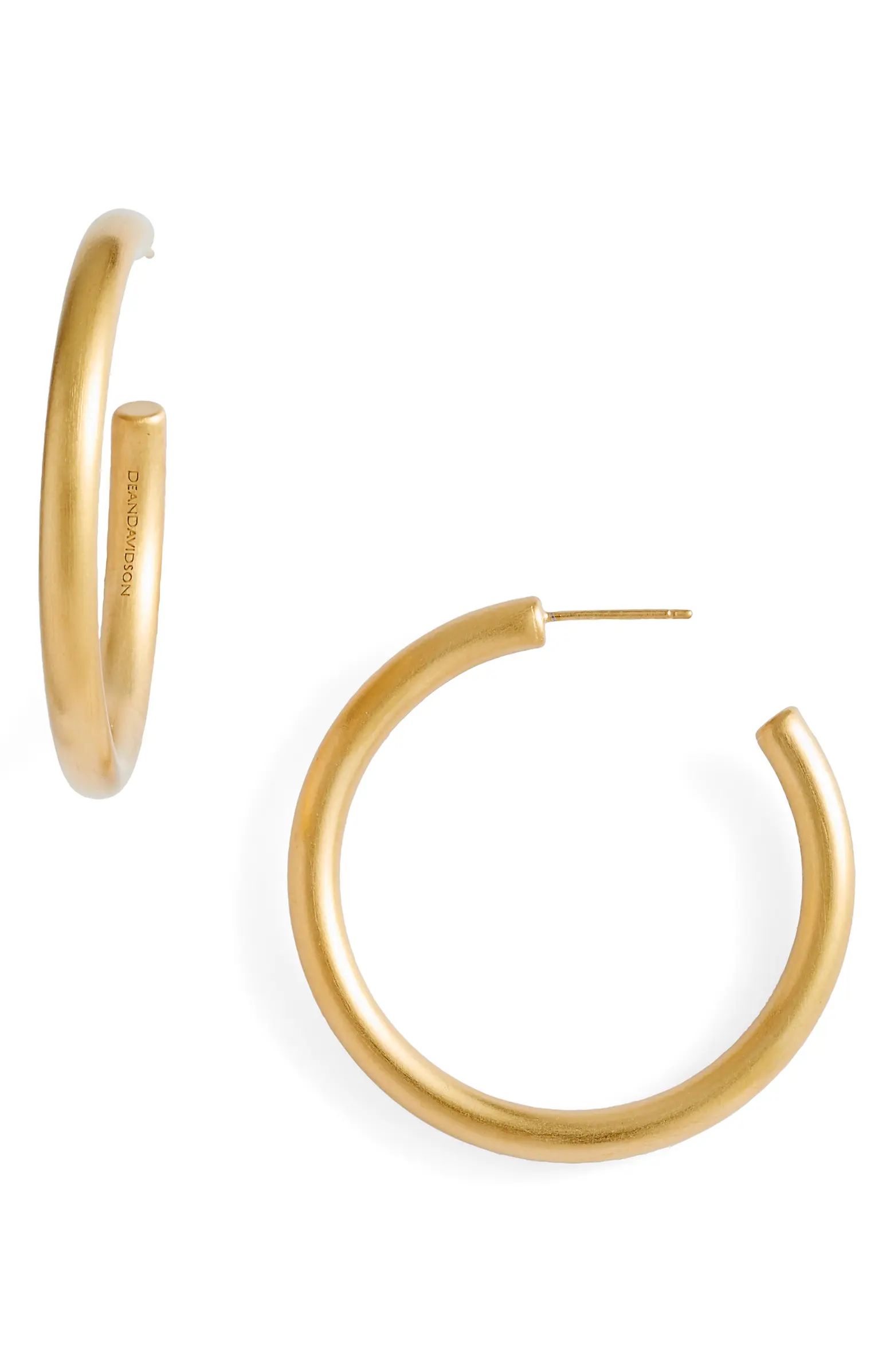 Small Dune Hoop Earrings | Nordstrom