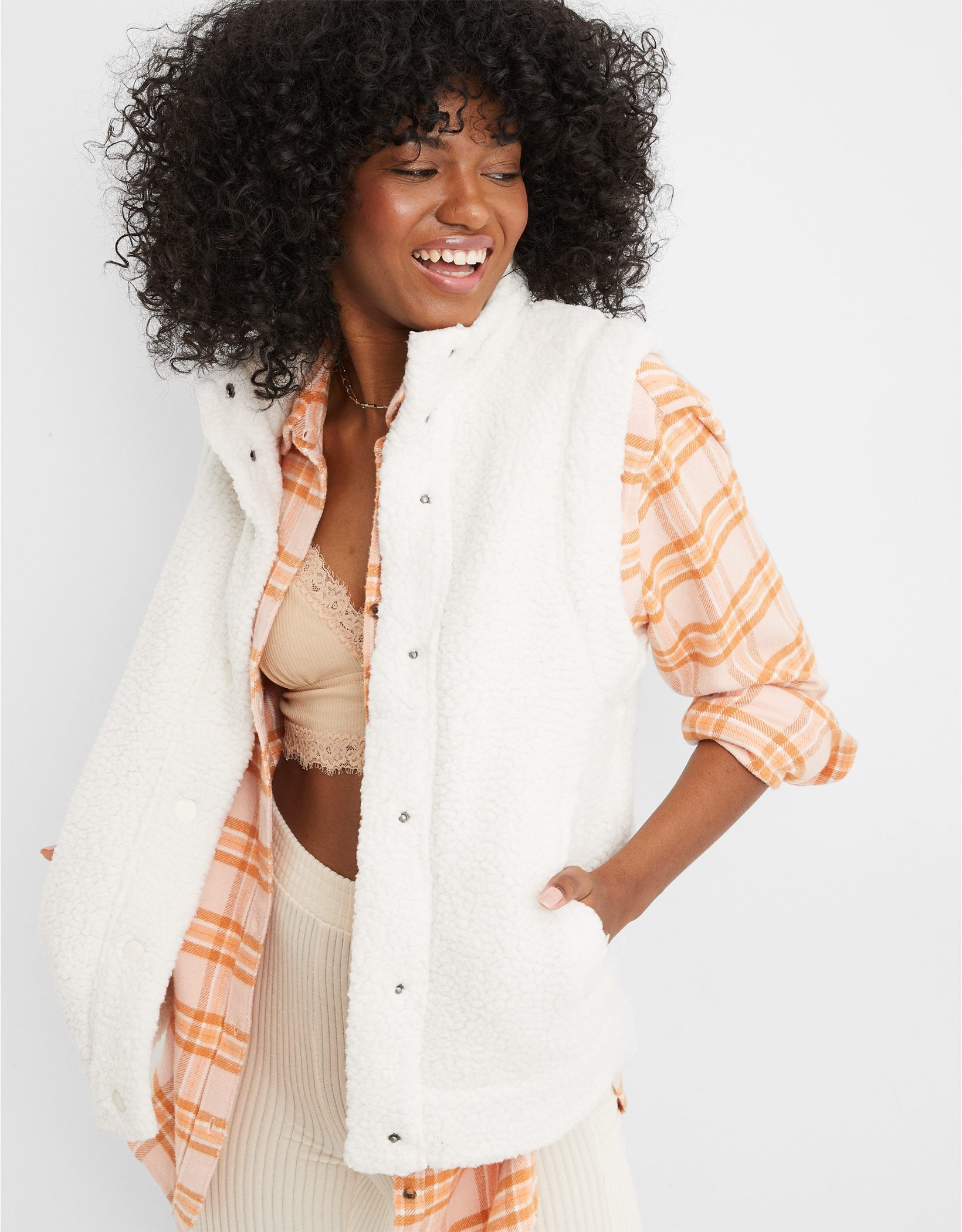 Aerie Sherpa Vest | American Eagle Outfitters (US & CA)