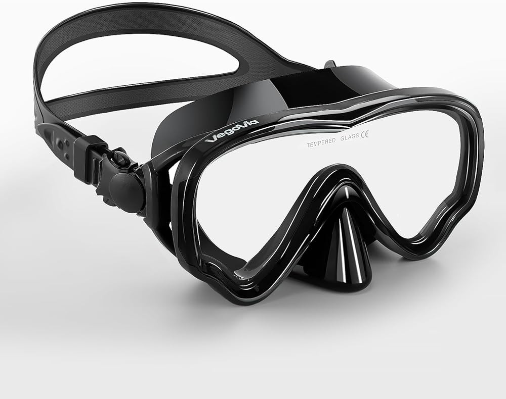 Adult Swim Goggles with Nose Cover, 180° Clear Wide View No Leak Diving Mask Pool Goggles for Wo... | Amazon (US)