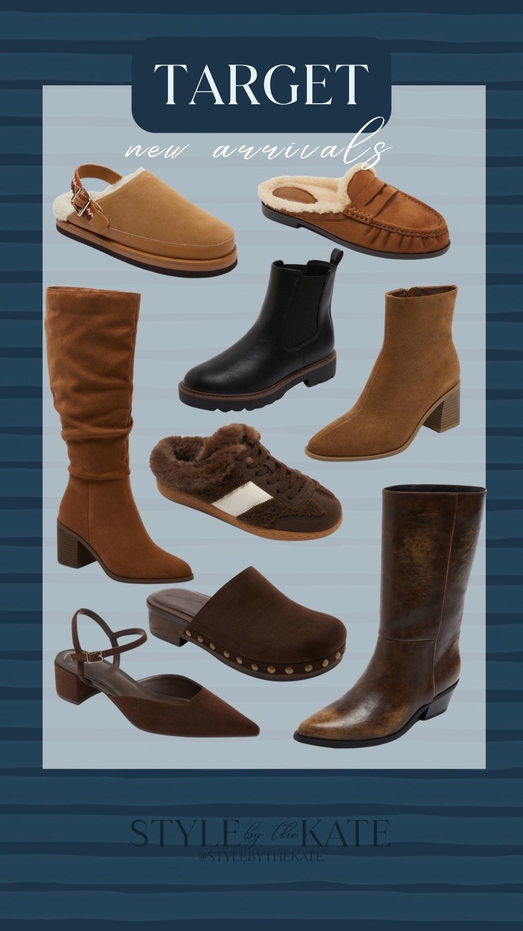 New shoes @Target perfect fall boots, flats, mules & more! Target always has the comfiest shoes 👏🏼 40% off during deal days 🎯