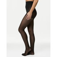 M&S 2 Pack Flexifit™ 10 Denier Light Control Sheer Tights - XL - Black, Black | Marks & Spencer IE