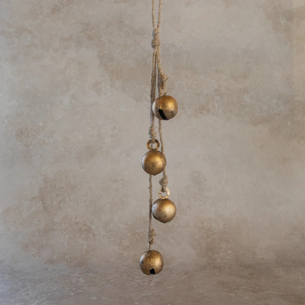 Jingle Bells Jute Garland | Monika Hibbs Home