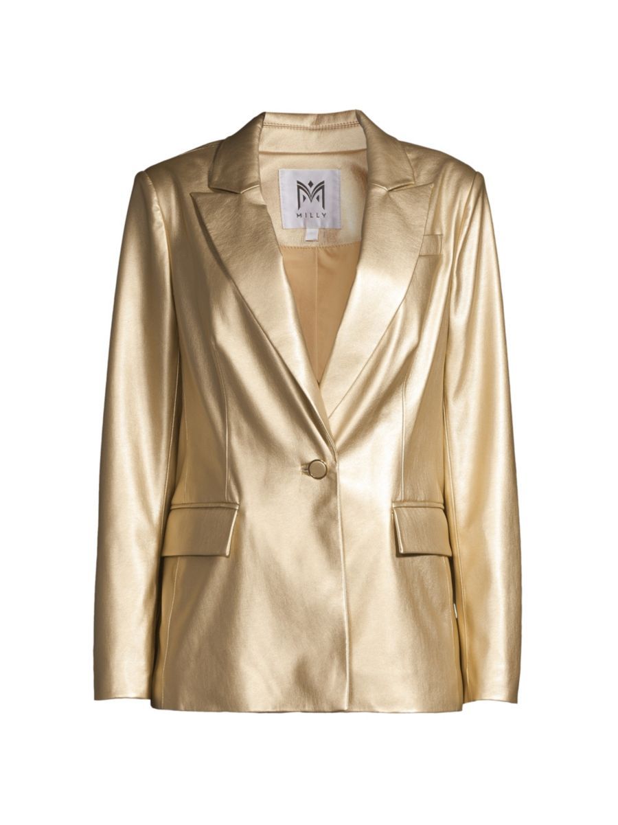 Alexa Faux Leather Blazer | Saks Fifth Avenue