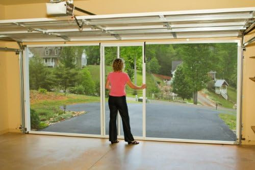 Lifestyle Screens Garage Door Screen 7'H with Standard Screen Material (16'Wx7'H, White) | Amazon (US)