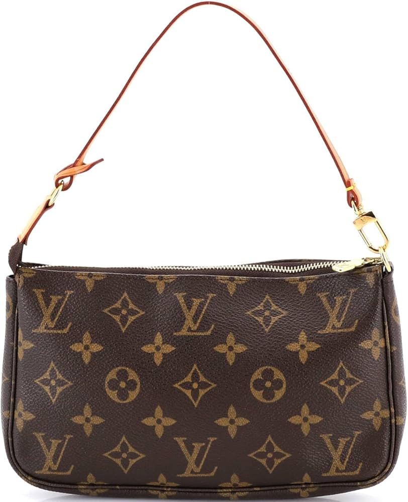 Amazon.com: Louis Vuitton, Pre-Loved Pochette Accessoires Monogram Canvas, Brown : Amazon Luxury | Amazon (US)