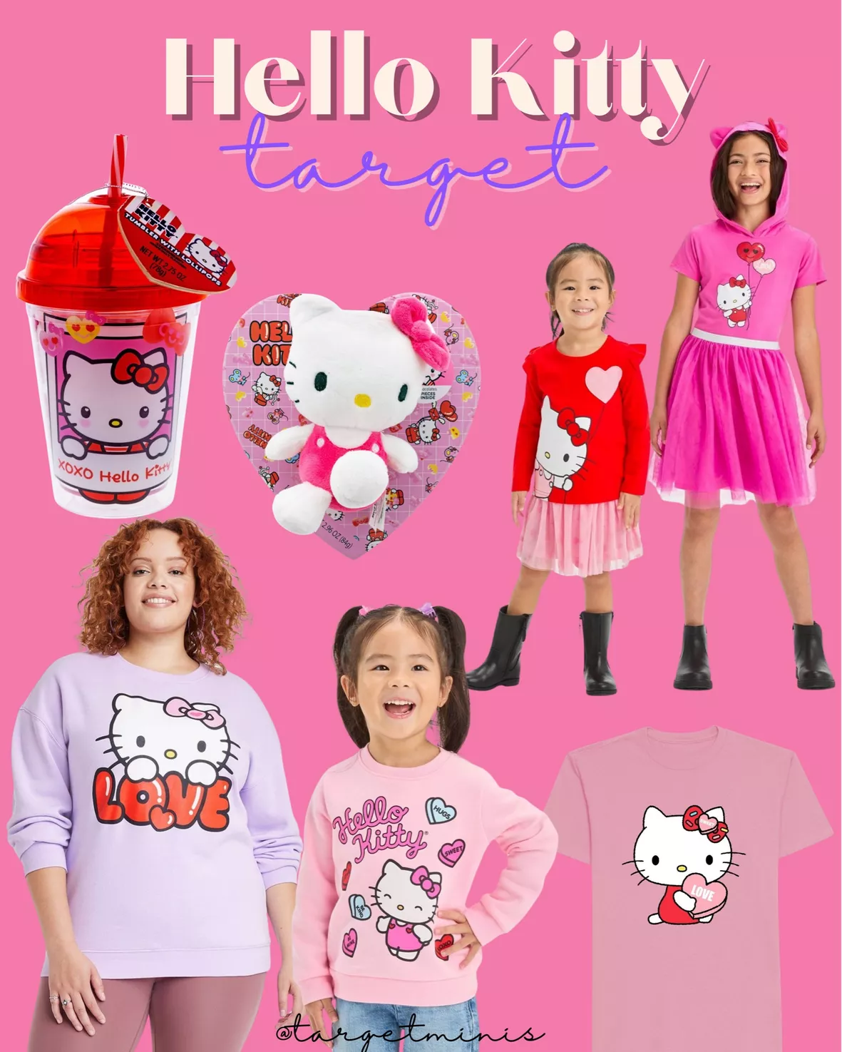 Hello Kitty Girls Dress Little Kid To Big Kid : Target