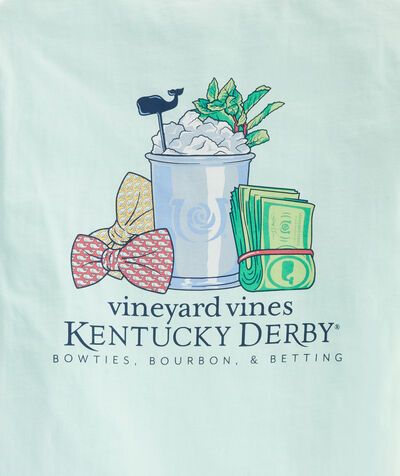 Kentucky Derby Bow Ties, Bourbon & Betting Short-Sleeve Pocket Tee | vineyard vines