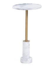 12x24 Marble Base And Top Table | TJ Maxx