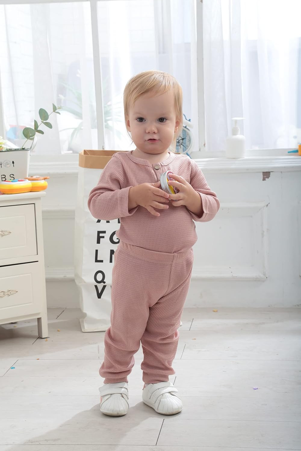 Baby Girl Clothes Infant Toddler Girl Clothes Fall Winter Outfits Long Sleeve Ruffle Tops Girls Pant | Amazon (US)