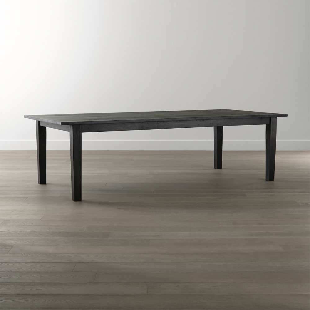Basque Java 104" Dining Table | Crate & Barrel