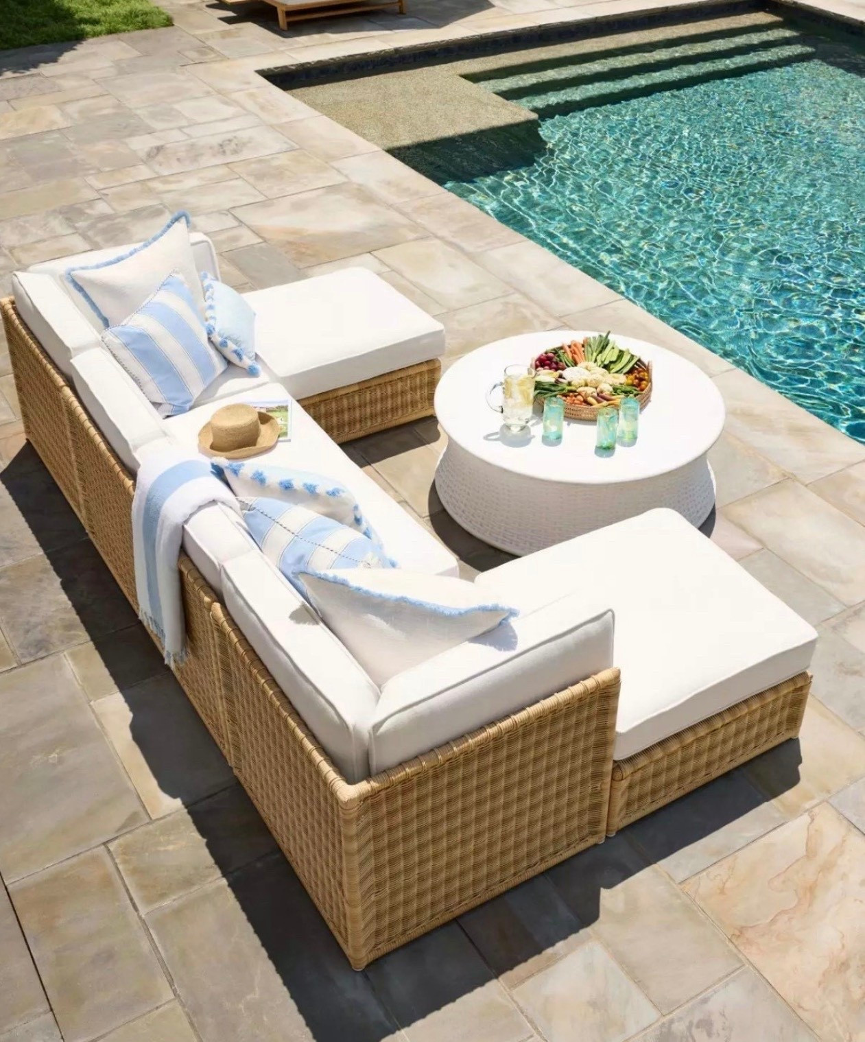 Outdoor furniture outdoor sectional pool furniture backyard furniture 

#LTKHome #LTKSaleAlert #LTKSeasonal

#LTKdayinmylife #LTKSeasonal #LTKHome