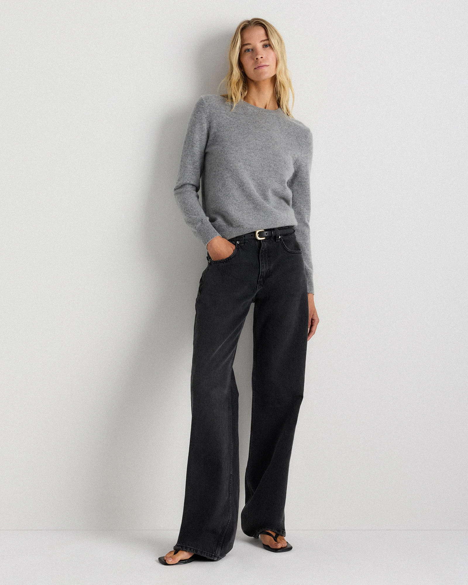 Mongolian Cashmere Crewneck Sweater | Quince