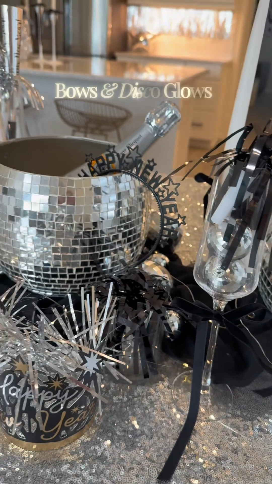 New Year’s Eve tablescape and decor ✨ a lots of disco balls and bows and of course sparkles!


#LTKHoliday #LTKSeasonal