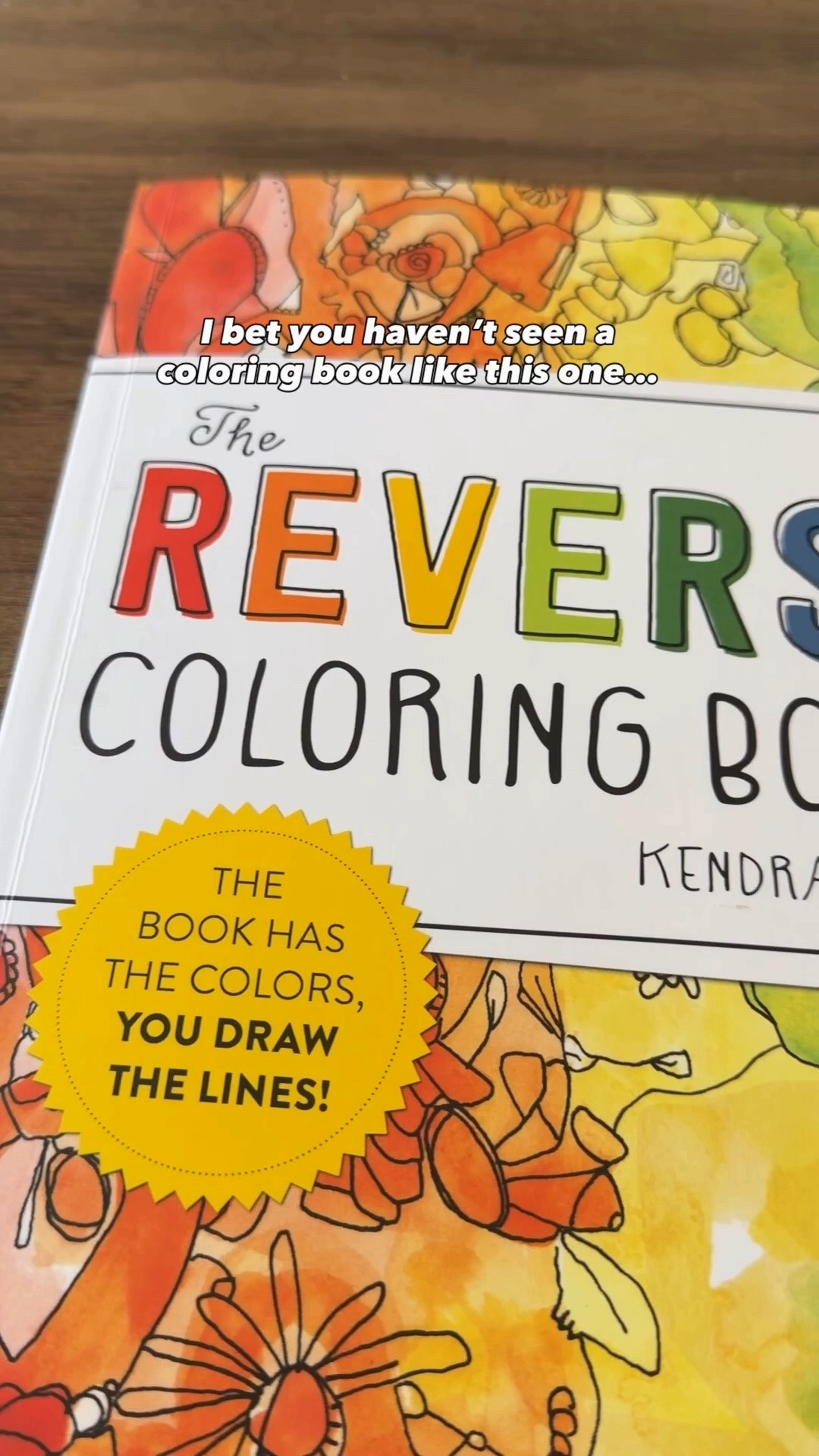 I came across this Reverse Coloring Book and I’m obsessed with the concept. 😍

Instead of coloring black-and-white drawings, you start with beautiful watercolor backgrounds and add your own lines and designs. It even gives you ideas for different types of lines to try, which helps get the creative juices flowing.

It’s SO calming, and I love that it’s an activity I can actually enjoy alongside my kids. Perfect for after-school downtime, quiet time, or a screen-free reset.

#LTKKids #LTKmomlife